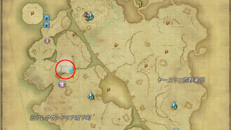 【FF14】ハジケハイギョ（釣り場）