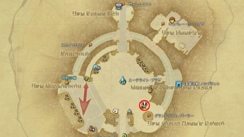 【FF14】お得意様カイ・シル（クエスト受注場所）