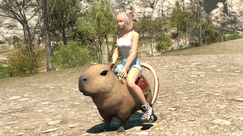 【FF14】メワピャラホイッスル（マウント：メワピャラ）見た目