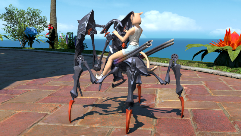 【FF14】魔導スラッシャー（マウント）