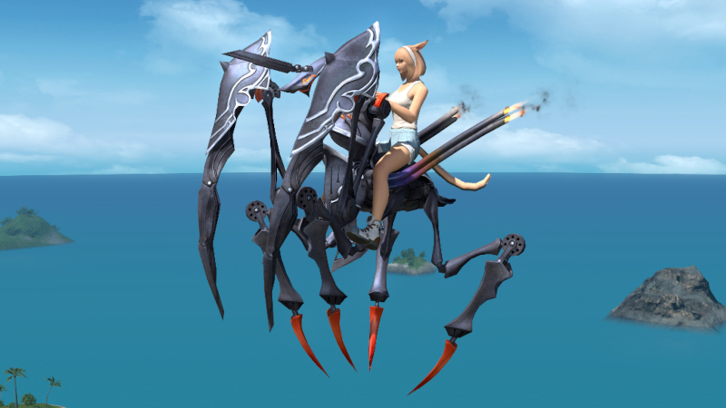 【FF14】魔導スラッシャー（マウント）