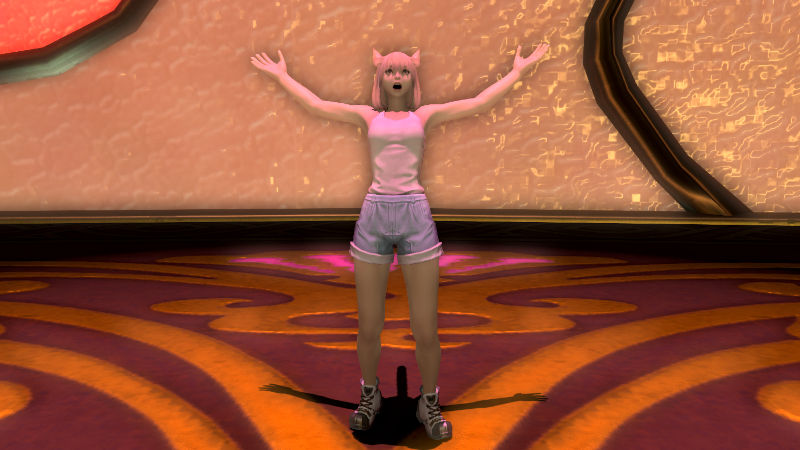 【FF14】大げさに驚く（エモート）