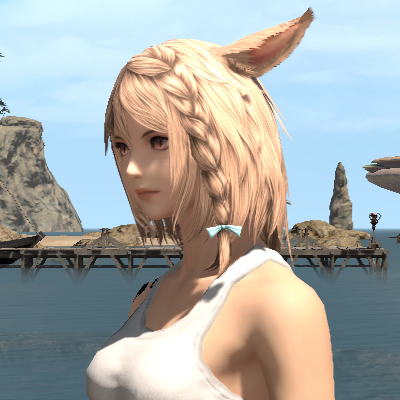 【FF14】ヘアカタログ:ドーンブレイド（髪型）