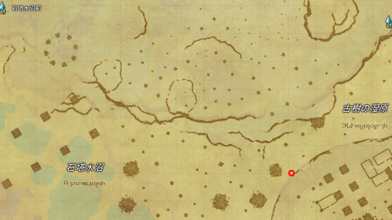 【FF14】15.禁忌の廃都(X:24.1,Y:33.0)
