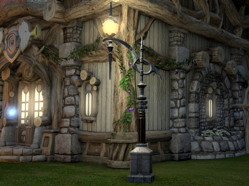 【FF14】マハ・ランプポスト(庭具) 【FF14】マハ・ランプポスト(庭具)