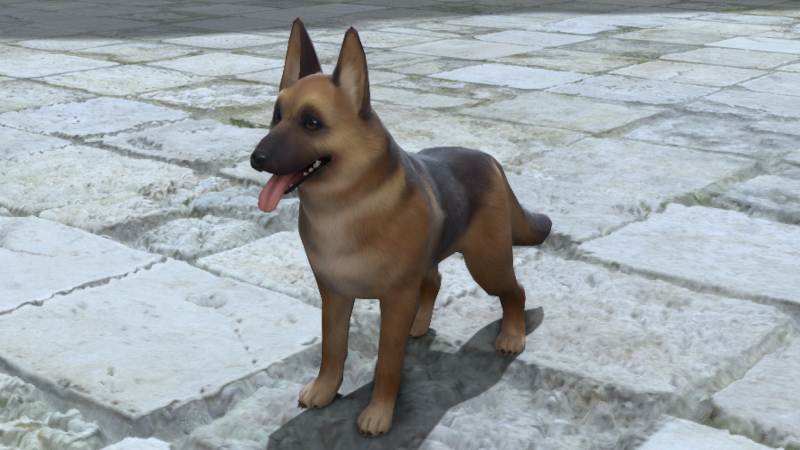 【FF14】ブレイブ・シェパード(ミニオン) 【FF14】ブレイブ・シェパード(ミニオン)