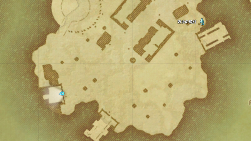 【FF14】地下出入口（暗闇の領域）