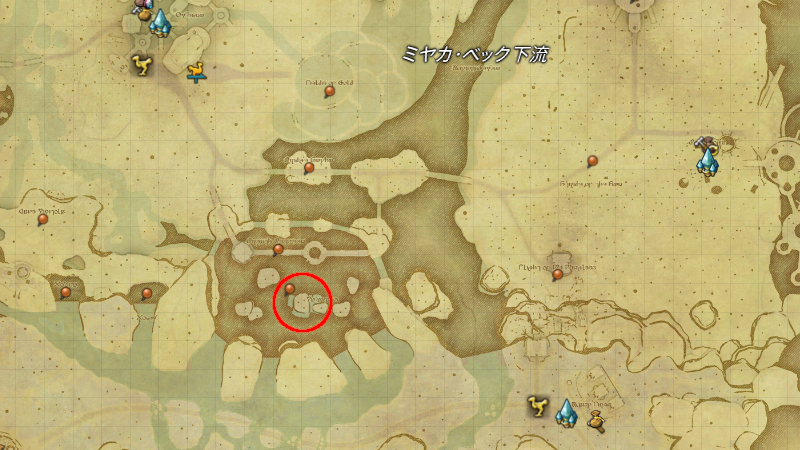 【FF14】紫の舌先（釣り場）