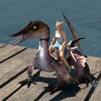 【FF14】エルブストホルン(マウント) 【FF14】エルブストホルン(マウント)