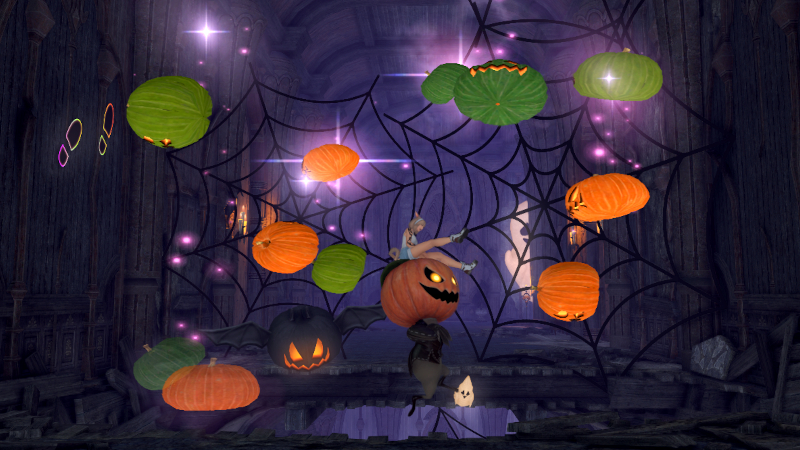 【FF14】パンプキンウォーカー（マウント/トリック・トリック）