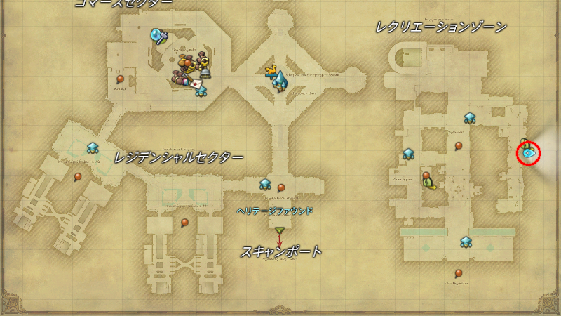 【FF14】至天の座 アルカディア(ヘビー級)零式開放場所 【FF14】至天の座 アルカディア(ヘビー級)零式開放場所