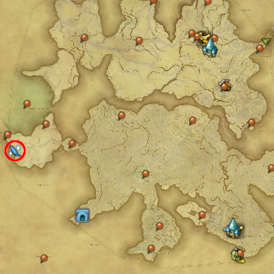 【FF14】オルコ亜麻(採集場所) 【FF14】オルコ亜麻(採集場所)