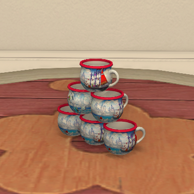 【FF14】スターライト・ロミンサンマグカップセット（調度品/卓上）