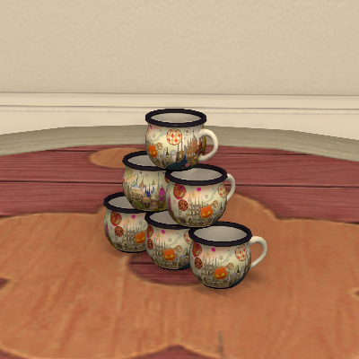 【FF14】スターライト・ウルダハンマグカップセット（調度品/卓上）