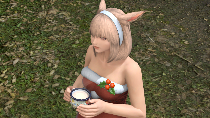 【FF14】砂都風マグカップで飲む/砂都風マグカップで飲み続ける（エモート）