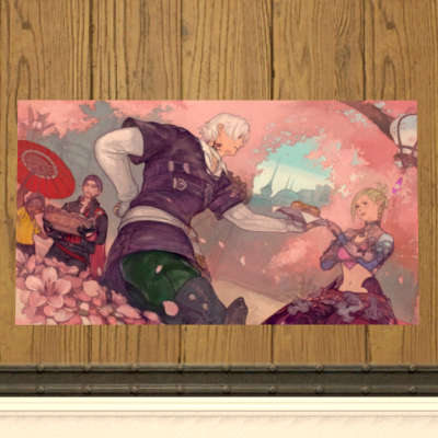 【FF14】プリンセスデーのポスター2025（調度品/壁掛）