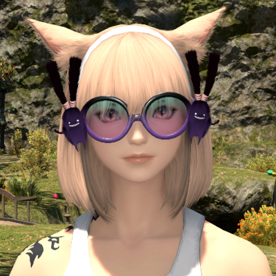 【FF14】スプリガン・グラス（頭装備品）/スタイルカタログ:スプリガン・グラス（フェイスアクセ）