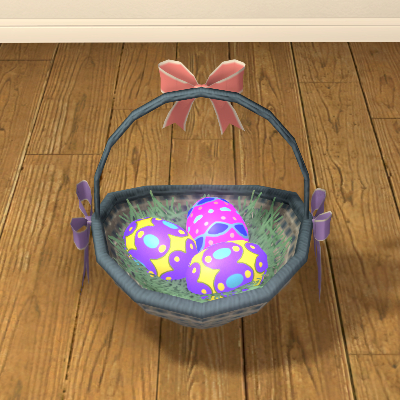 【FF14】アルコンズ・エッグバスケット（調度品/卓上）