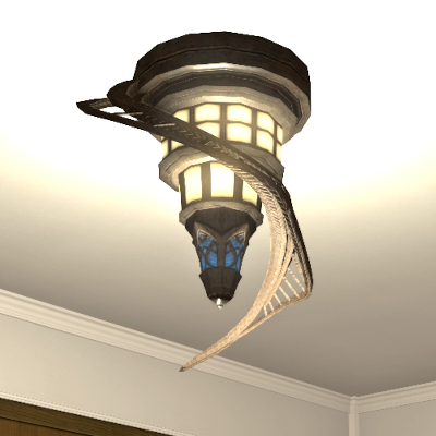 【FF14】アーモロート・シャンデリア（内装建材/天井照明）