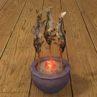 【FF14】香魚の塩焼き（調度品/卓上）