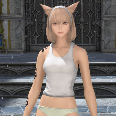 【FF14】スカイワーカー・タンクトップ