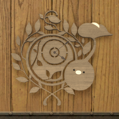 【FF14】コロポックルクロノメーター（調度品/壁掛）