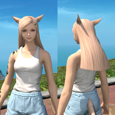 【FF14】ヘアカタログ:ロングヘア（髪型）