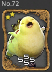 【FF14】カード:でぶチョコボ(No.72)