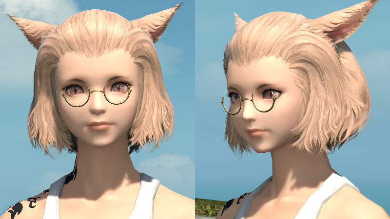 【FF14】スタイルカタログ:ハーフリム・グラス 【FF14】スタイルカタログ:ハーフリム・グラス