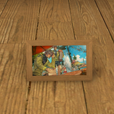 【FF14】紅蓮祭の卓上絵画2025（調度品/卓上）