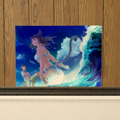 【FF14】紅蓮祭のポスター2017（調度品/壁掛）