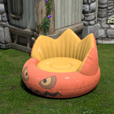 【FF14】ボム・バルーンボート(庭具)