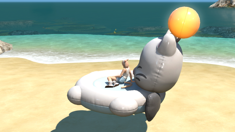 【FF14】モーグリフロート（マウント）