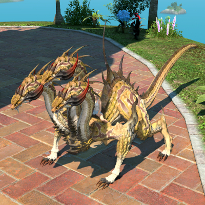 【FF14】ハイドラ・ホルン(マウント) 【FF14】ハイドラ・ホルン(マウント)
