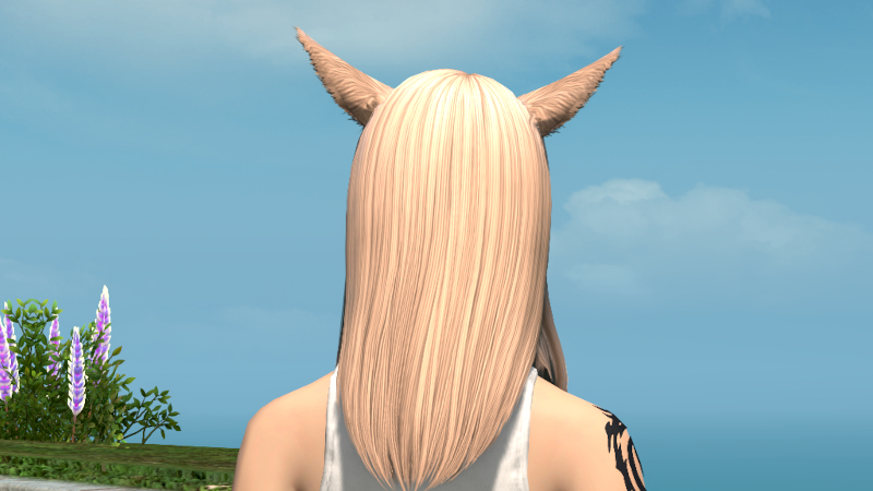 【FF14】ヘアカタログ:シンプルストレート 【FF14】ヘアカタログ:シンプルストレート