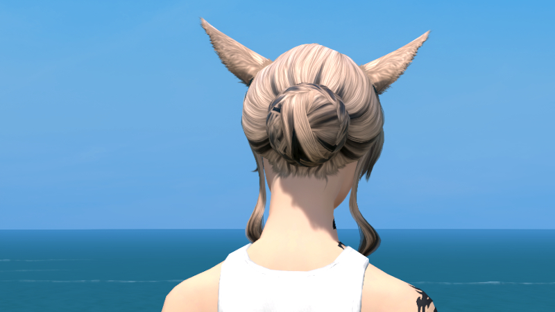 【FF14】ヘアカタログ:ブレイドバン(メッシュ入り) 【FF14】ヘアカタログ:ブレイドバン(メッシュ入り)