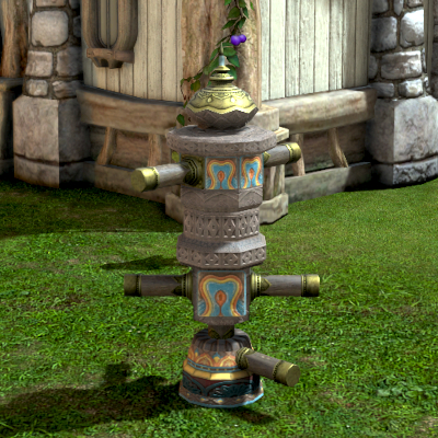 【FF14】サベネアンダミー（庭具/木人）